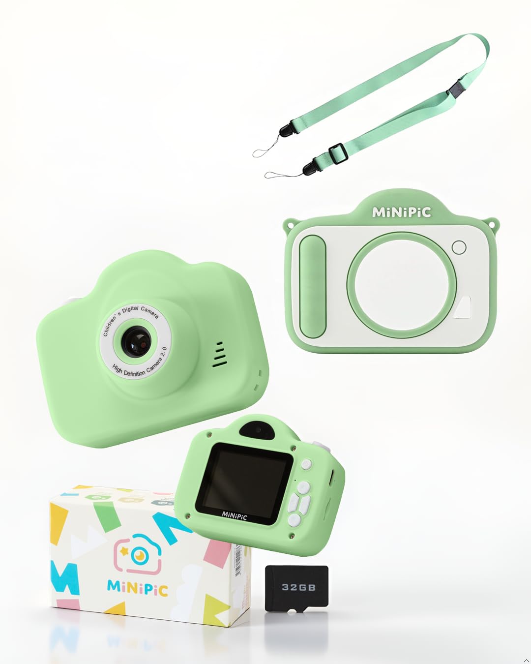 Amazon.co.jp: MiNIPIC ミニピク キッズカメラ カバーセット トイ